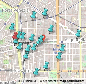Mappa C.so Indipendenza, 20129 Milano MI, Italia (0.5125)