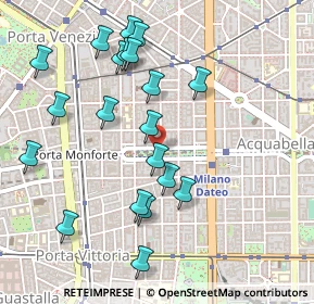 Mappa C.so Indipendenza, 20129 Milano MI, Italia (0.5225)