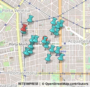 Mappa C.so Indipendenza, 20129 Milano MI, Italia (0.3725)
