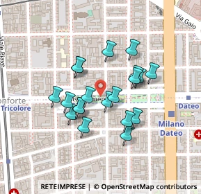 Mappa C.so Indipendenza, 20129 Milano MI, Italia (0.1765)