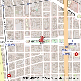Mappa Corso Indipendenza, 12, 20129 Milano, Milano (Lombardia)