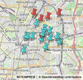 Mappa C.so Indipendenza, 20129 Milano MI, Italia (1.27278)