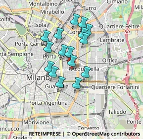 Mappa C.so Indipendenza, 20129 Milano MI, Italia (1.3575)