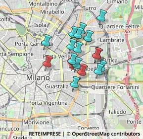 Mappa C.so Indipendenza, 20129 Milano MI, Italia (1.26706)