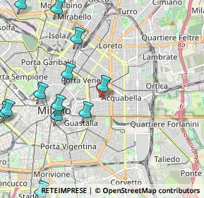 Mappa C.so Indipendenza, 20129 Milano MI, Italia (2.65167)
