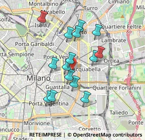 Mappa C.so Indipendenza, 20129 Milano MI, Italia (1.52333)