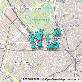 Mappa Piazzale Cadorna, 20123 Milano MI, Italia (0.2765)