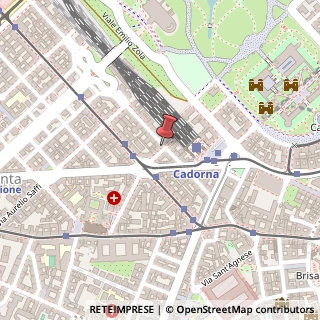 Mappa Via Pietro Metastasio, 5, 20123 Milano, Milano (Lombardia)