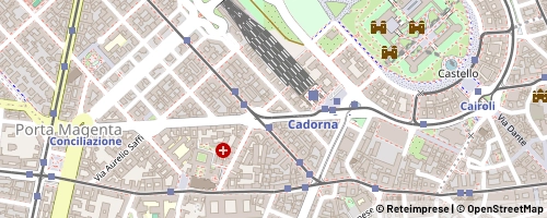 Mappa Mailand