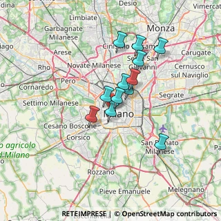 Mappa Via Giacomo Leopardi, 20123 Milano MI, Italia (5.30833)