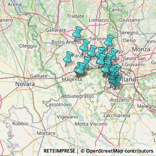 Mappa Via della Madonna, 20011 Corbetta MI, Italia (11.1015)