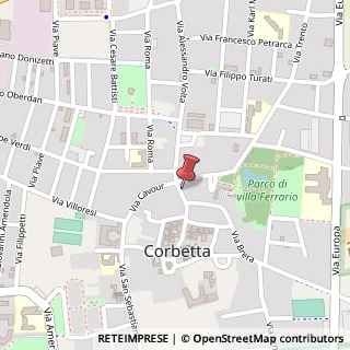 Mappa Corso Garibaldi, 7, 20011 Corbetta, Milano (Lombardia)