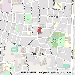 Mappa Via Giuseppe Mazzini, 16, 20011 Corbetta, Milano (Lombardia)