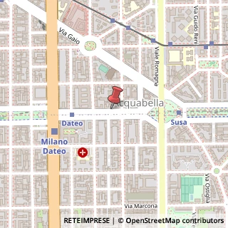 Mappa Corso Plebisciti, 17, 20129 Milano, Milano (Lombardia)