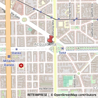 Mappa Piazzale Susa, 1, 20133 Milano, Milano (Lombardia)