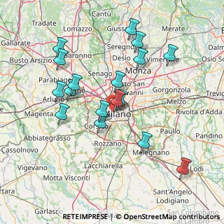 Mappa Via Giovanni Boccaccio, 20123 Milano MI, Italia (14.748823529412)