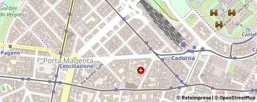 Mappa Mailand