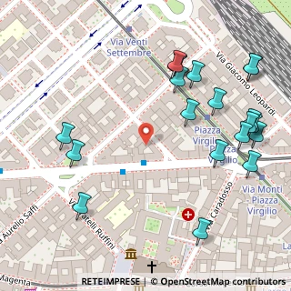 Mappa Via Vincenzo Gioberti, 20123 Milano MI, Italia (0.162)