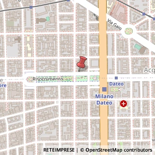 Mappa Via Luigi Mercantini, 5, 20129 Milano, Milano (Lombardia)