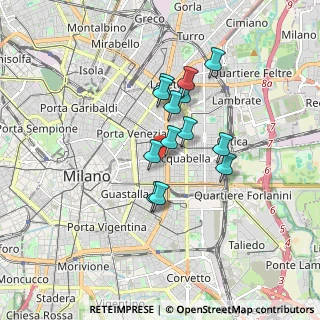 Mappa Corso Indipendenza, 20122 Milano MI, Italia (1.30538)