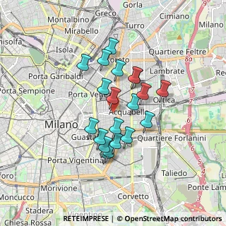 Mappa Corso Indipendenza, 20122 Milano MI, Italia (1.3745)