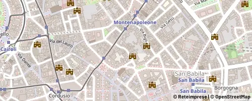 Mappa Milano