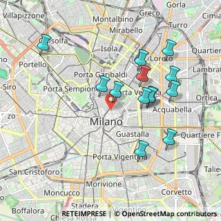 Mappa Via Gerolamo Morone, 20121 Milano MI, Italia (1.86692)
