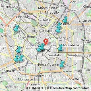 Mappa Via Gerolamo Morone, 20121 Milano MI, Italia (2.18909)