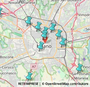 Mappa Via Gerolamo Morone, 20121 Milano MI, Italia (4.85071)