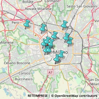 Mappa Piazza della Conciliazione, 20123 Milano MI, Italia (2.34286)