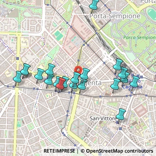 Mappa Piazza della Conciliazione, 20123 Milano MI, Italia (0.513)