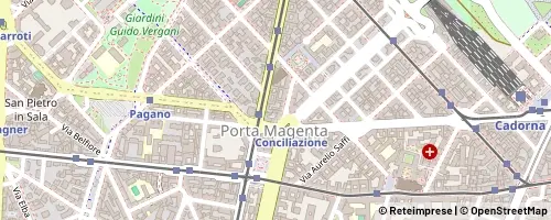 Mappa Milán