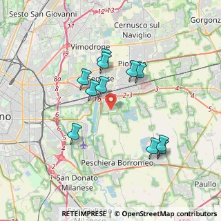 Mappa Str., 20090 Segrate MI, Italia (3.36091)