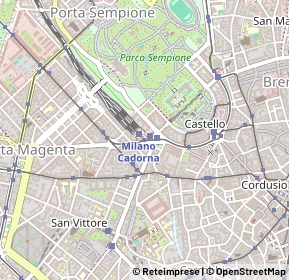 Mappa Piazzale Luigi Cadorna, 20123 Milano, Italia (0.508)
