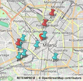 Mappa Via Bettino Ricasoli, 20121 Milano MI, Italia (2.02)