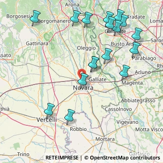 Mappa Via Cesare Beccaria, 28100 Novara NO, Italia (19.82647)