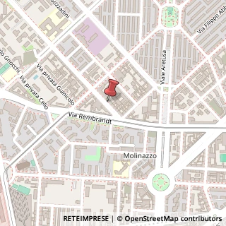 Mappa Via Alfonso Capecelatro, 10, 20148 Milano, Milano (Lombardia)