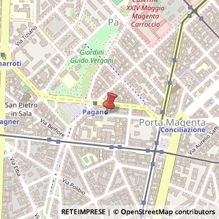 Mappa Via Giovanni Rasori, 15, 20145 Milano, Milano (Lombardia)