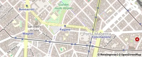 Mappa Milano