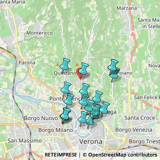 Mappa Via della Consortia, 37127 Verona VR, Italia (1.869)