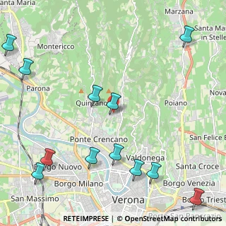 Mappa Via della Consortia, 37127 Verona VR, Italia (2.94083)
