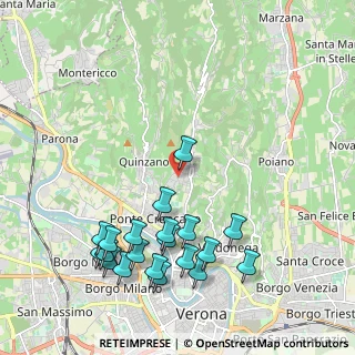 Mappa Via della Consortia, 37127 Verona VR, Italia (2.366)
