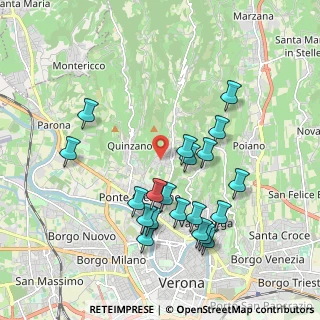 Mappa Via della Consortia, 37127 Verona VR, Italia (1.9525)