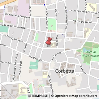Mappa Via Giuseppe Verdi, 32, 20011 Corbetta, Milano (Lombardia)