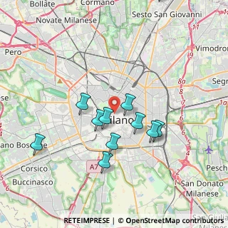 Mappa Piazzetta Bossi, 20121 Milano MI, Italia (3.63273)