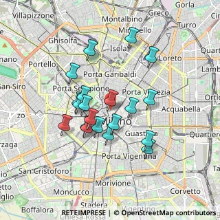 Mappa Piazzetta Bossi, 20121 Milano MI, Italia (1.523)