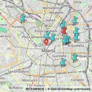 Mappa Piazzetta Bossi, 20121 Milano MI, Italia (2.10692)
