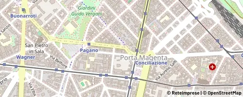 Mappa Mailand