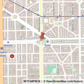 Mappa Piazzale susa 4, 20133 Milano, Milano (Lombardia)