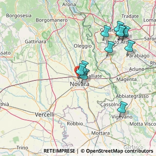 Mappa Via Beccaria, 28100 Novara NO, Italia (17.04)